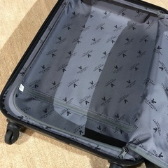 ✨ LYLE&SCOTT BLACK LABEL ライル&スコット キャリーケース ブラック Mサイズ 54L 鍵付き✨ （No.24-1031-01）の画像