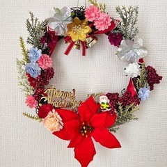 クリスマスリース (ハンドメイド)
