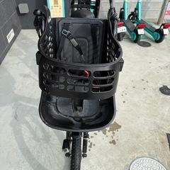大阪府 子供乗せ Panasonic 電動アシスト自転車 チャイルドシート付き