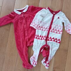 GAP　フリースカバーオール　6m