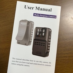 【価格設定のミスにより再出品】警備、防犯用装着カメラの画像