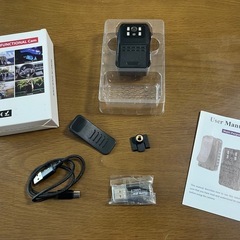 【価格設定のミスにより再出品】警備、防犯用装着カメラの画像