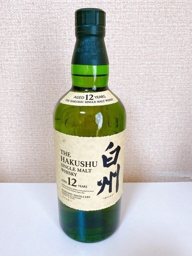 サントリー白州12年　新品・未開封