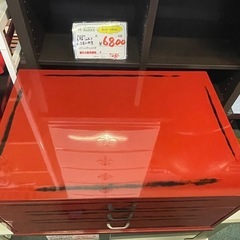 【リサイクルサービス八光】幅66.3㎝　レトロ　和風3段チェストの画像