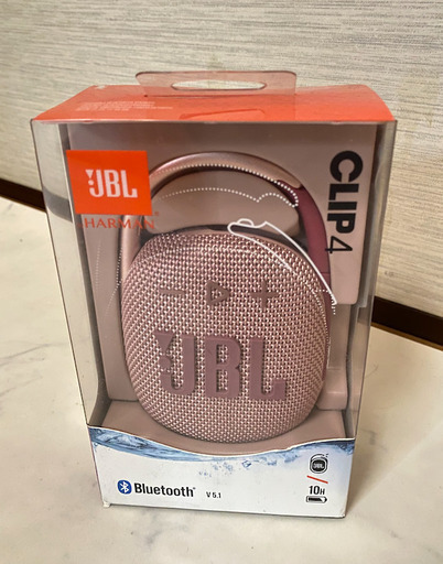[新品] JBL CLIP 4 ワイヤレススピーカー (PINK)