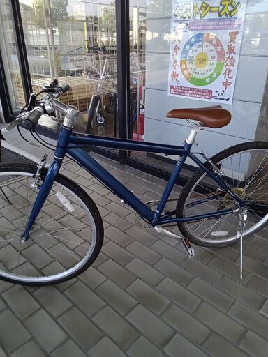 ★ジモティ割あり★  自転車 ２７インチ ブルー クリーニング済み TK3441