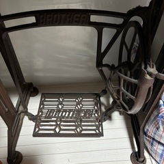 ブラザー足踏みミシン　ジャンク品の画像