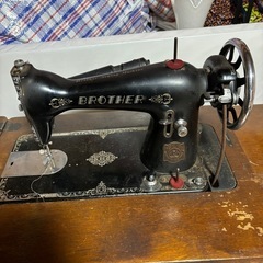 ブラザー足踏みミシン　ジャンク品の画像