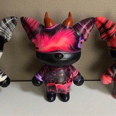 キツネ　フィギュア　貯金箱　6体セット