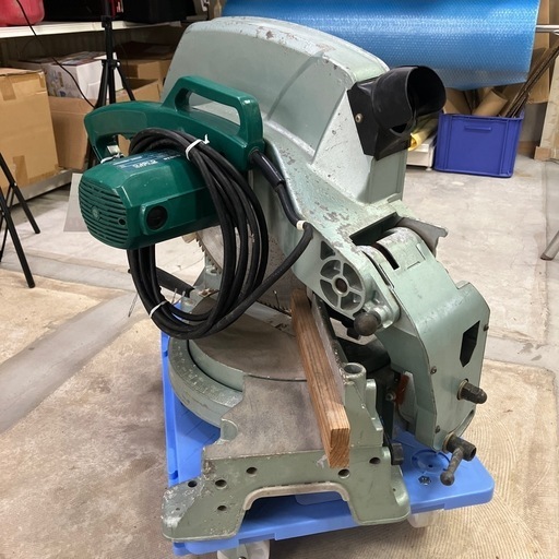 【中古】【動作OK】【店頭引取限定】HITACHI ヒタチ 380mm卓上丸ノコ C15FC 33,000円（税込）