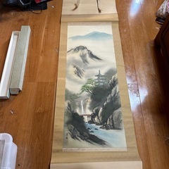 掛軸　河合芳城