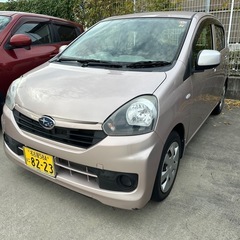 スバル　プレオプラス　車検あり　5万キロ　早期取引値下げ可能です。