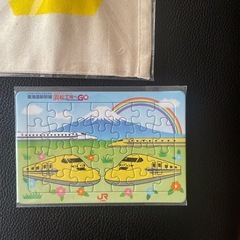 【非売品】浜松工場へGO ドクターイエロー　サコッシュ　パズルの画像