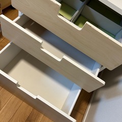 イケア　ランドセルラック　おもちゃラック　収納ボックス　タンス　箪笥学用品収納 　の画像