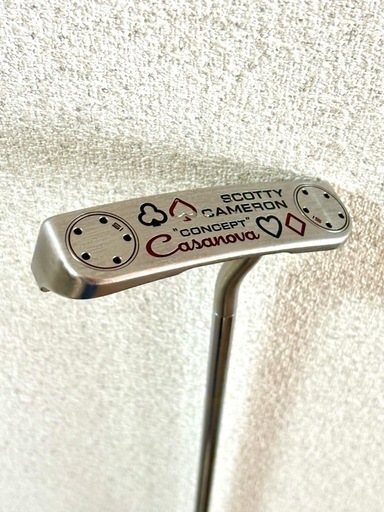 スコッティキャメロン　SCOTTY CAMERON 2010 Holiday Casanova 限定750本　H10/750