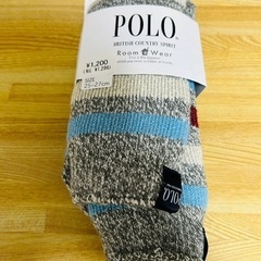 POLO 暖かいルームソックス