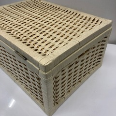 ◾️蓋付き収納箱　小物入れの画像