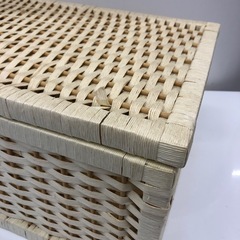 ◾️蓋付き収納箱　小物入れの画像