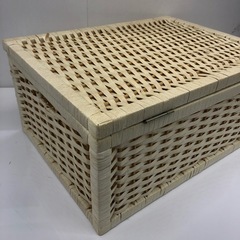 ◾️蓋付き収納箱　小物入れの画像