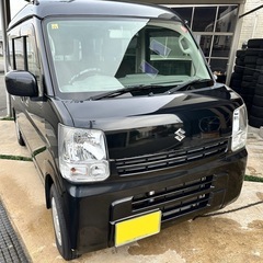 ★H27年式★低走行5.9万★4WDターボ★エブリィバン★