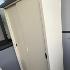 スチール物置　屋外　鍵付きの画像