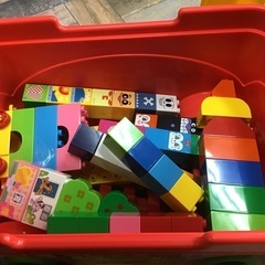 アンパンマン  はじめてのブロックワゴンの画像