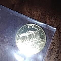 田中貴金属　24k  ウィーン金貨ハーモニー　メイプルリーフ金貨   1／4オンスの画像
