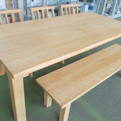 ダイニングテーブル　6人掛けセット