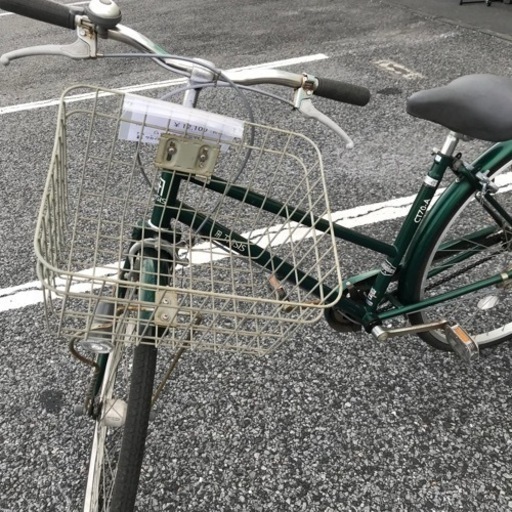 ★ジモティ割あり★ 自転車   27インチ   グリーン　 動作確認／クリーニング済み KJ6711
