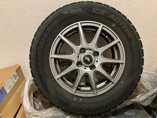 スタッドレスタイヤ ホイール付き