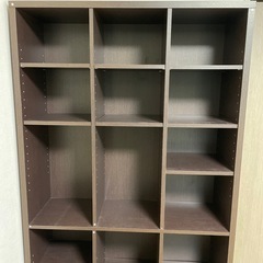 
調整できる本棚の画像