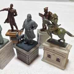 ミニチュア銅像5体