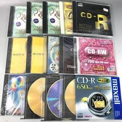 🌏🌏🌏記録媒体 CD-R CD-RW BD-R DVD-RW まとめて 177枚 大量セット データ 録画 記録用 ディスク SONY ソニー VICTOR マクセル TDK■🌏🌏🌏の画像
