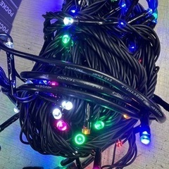 200LED マルチカラーイルミネーション　ストレートタイプ　連...