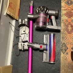 再度出展ダイソンV6掃除機