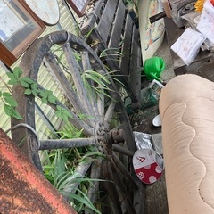 牛車　鉄製の画像