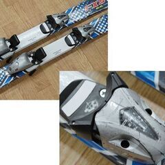 110cm 子供用 カービングスキー B×B FXS1000 FREERIDE ビンディング付き ブルー系  スキー板 札幌市 清田区 平岡の画像