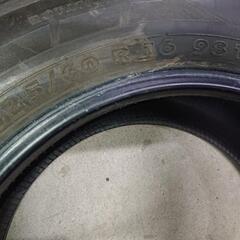 引き取り 225/60R16 4本 スパイクタイヤ ノキアン カップピン バリ溝   の画像
