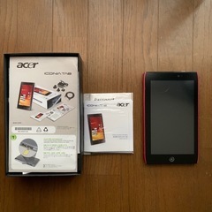 acer  ICONIA TABケース取説付きの画像
