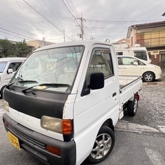 スズキ キャリイ トラック車検付きAT 平成10年式 走行距離54000kmの画像