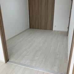 畳からフローリングに張替え本日完了の画像