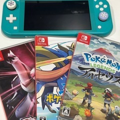 Switch Lite 本体 ゲームソフト ポケモン 