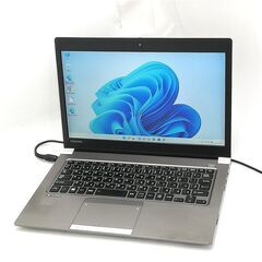 13.3型 ノートPC 東芝 R63/F i5 8GB SSD ...