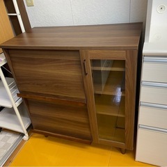 【リサイクルサービス八光】幅90㎝　アイリスオーヤマ　キッチンキ...