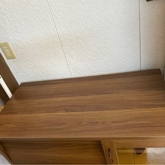 【リサイクルサービス八光】幅90㎝　アイリスオーヤマ　キッチンキャビネット KBNｰ9390 ウォールナットの画像
