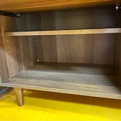 【リサイクルサービス八光】幅90㎝　アイリスオーヤマ　キッチンキャビネット KBNｰ9390 ウォールナットの画像