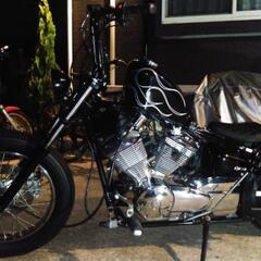 バイク塗装　