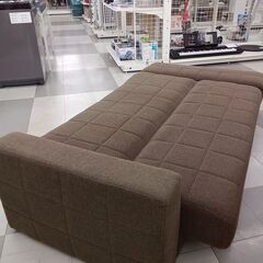 ★ジモティ割あり★  ソファー ブラウン H75×D100×W192 クリーニング済み TC1987の画像