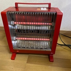 赤外線電気ヒーター JDS-801F 400W 赤　昭和レトロポ...