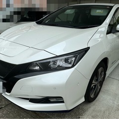 リーフ☆令和3年式☆グレードe+G☆車検1年以上☆電気自動車☆純...